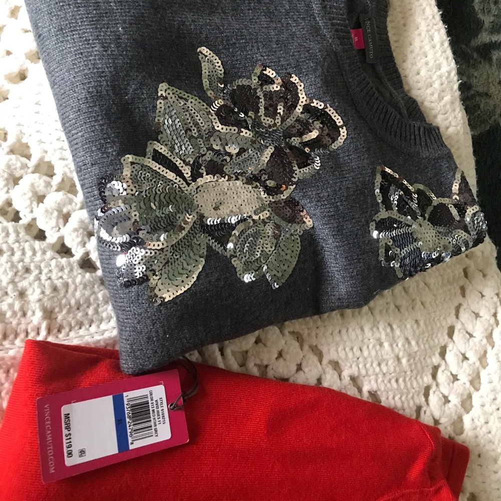 VINCE CAMUTO SWEATER NEW NO TAG - Picture 2 of 8